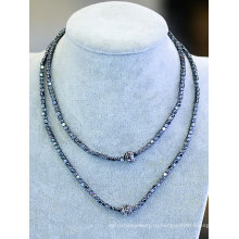 Мода окружающей среды Hemitite бисера ожерелье ювелирные изделия Bijour